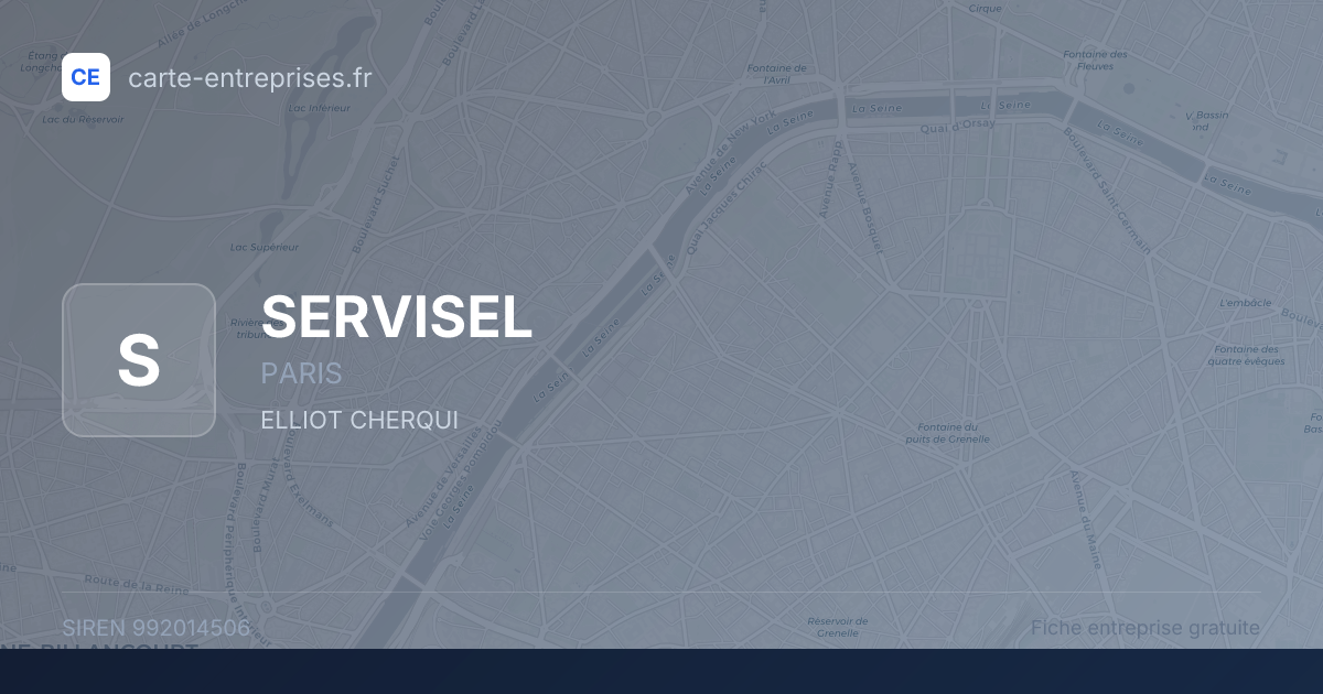 SERVISEL — 992014506 — fiche entreprise