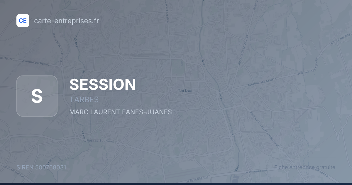 SESSION — 500768031 — fiche entreprise
