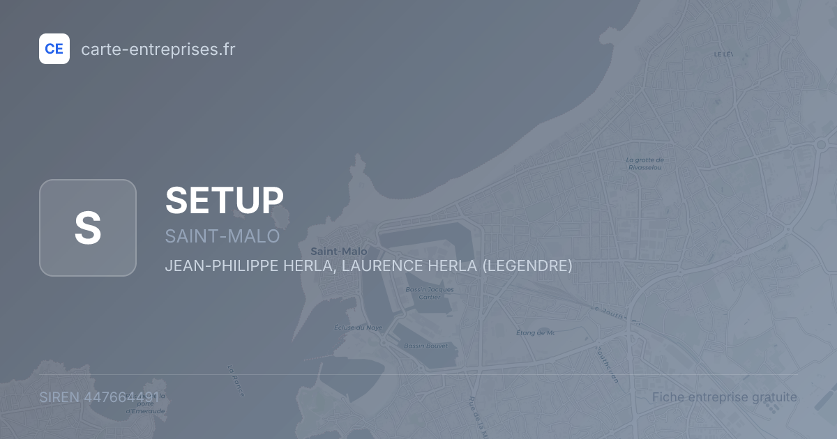 SETUP — 447664491 — fiche entreprise