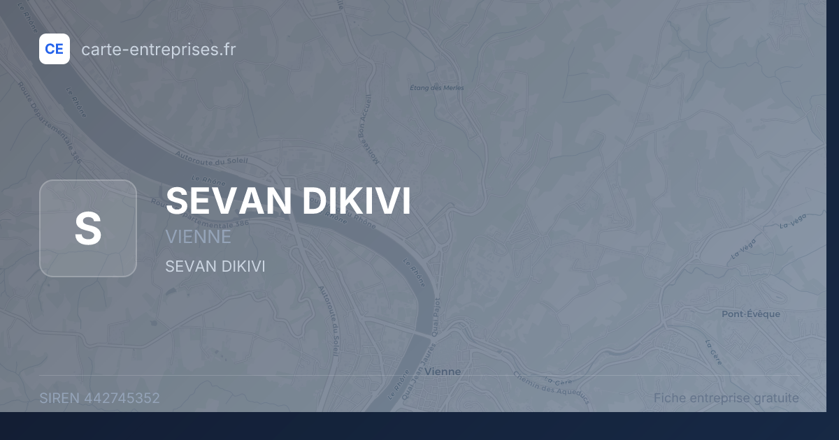 SEVAN DIKIVI — 442745352 — fiche entreprise