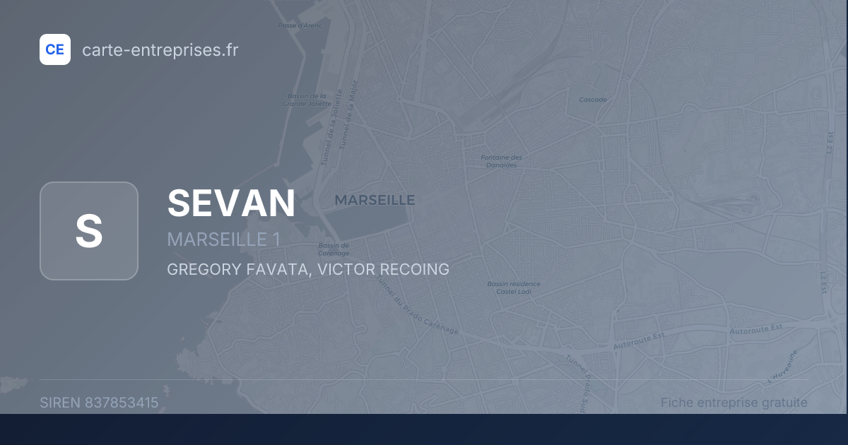 SEVAN — 837853415 — fiche entreprise