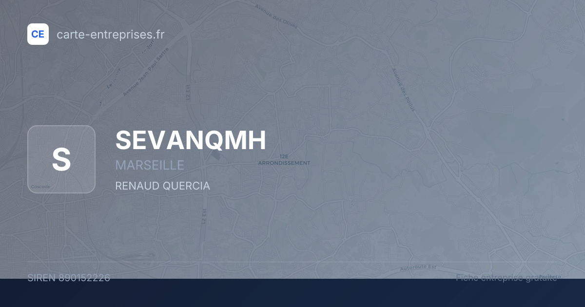 SEVANQMH — 890152226 — fiche entreprise