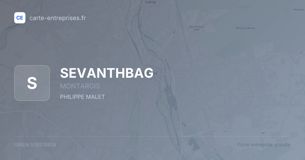 SEVANTHBAG — 519976914 — fiche entreprise