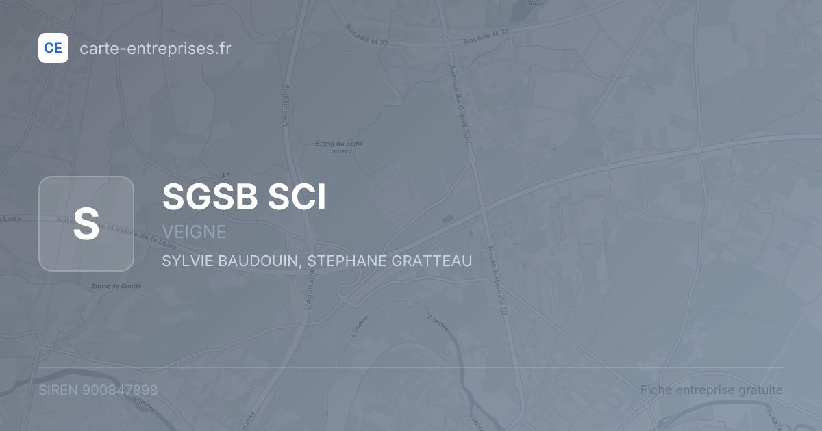 SGSB SCI — 900847898 — fiche entreprise