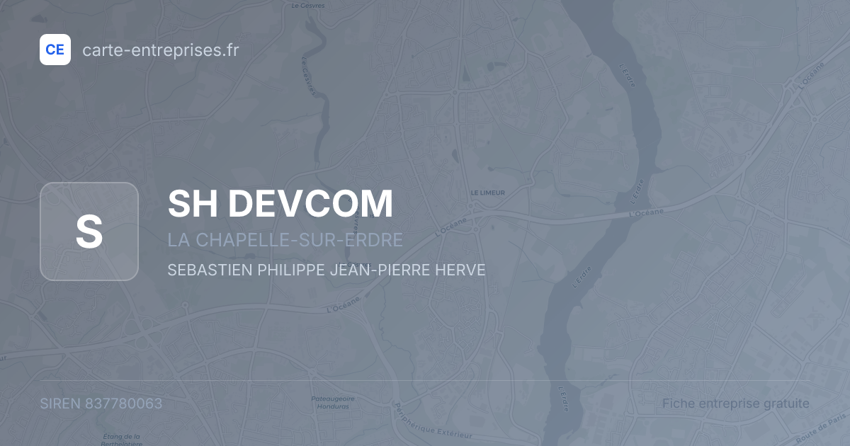 SH DEVCOM — 837780063 — fiche entreprise