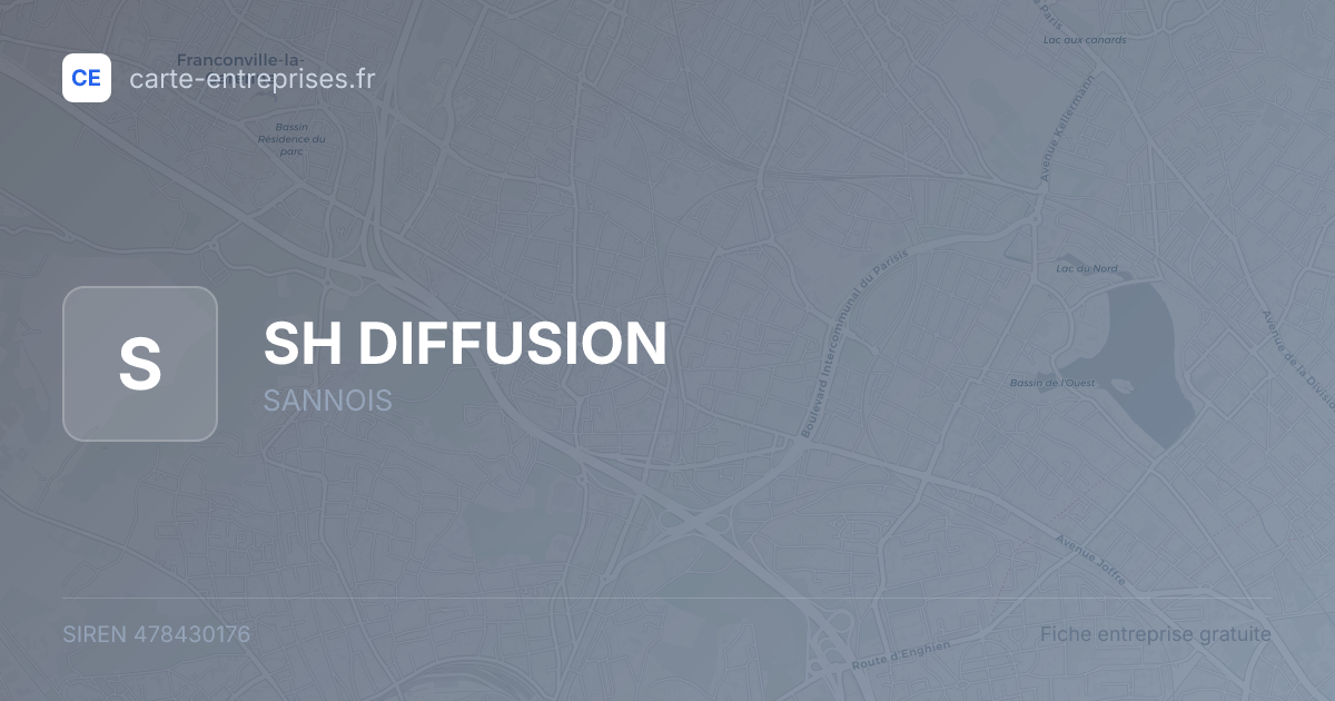 SH DIFFUSION — 478430176 — fiche entreprise