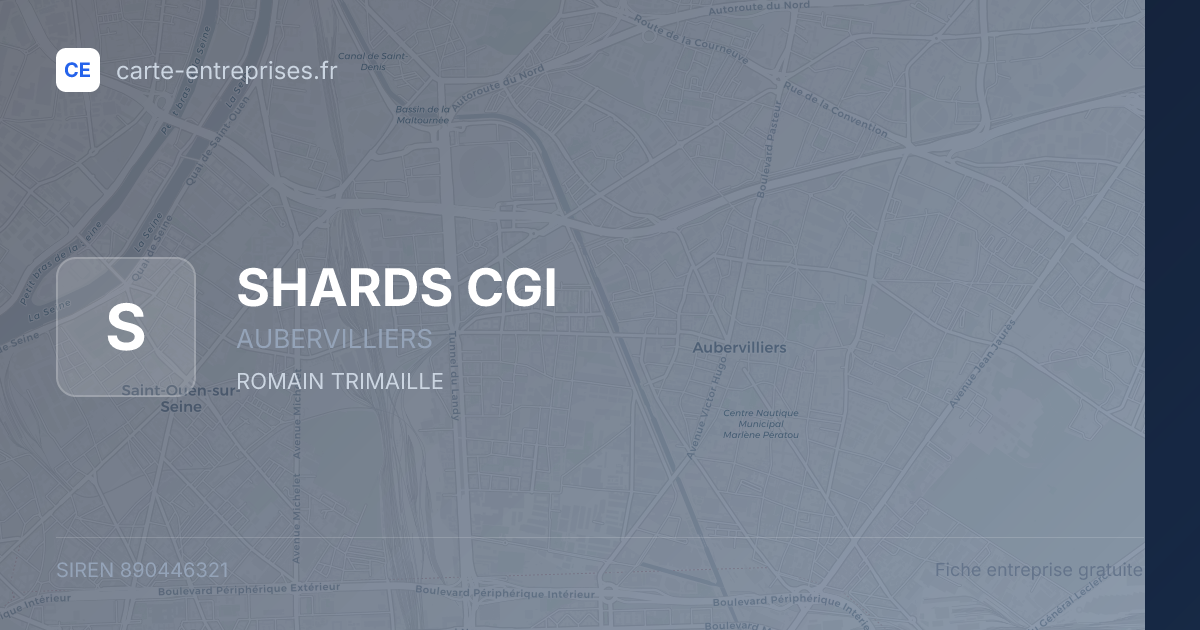 SHARDS CGI — 890446321 — fiche entreprise