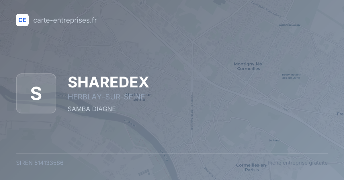 SHAREDEX — 514133586 — fiche entreprise