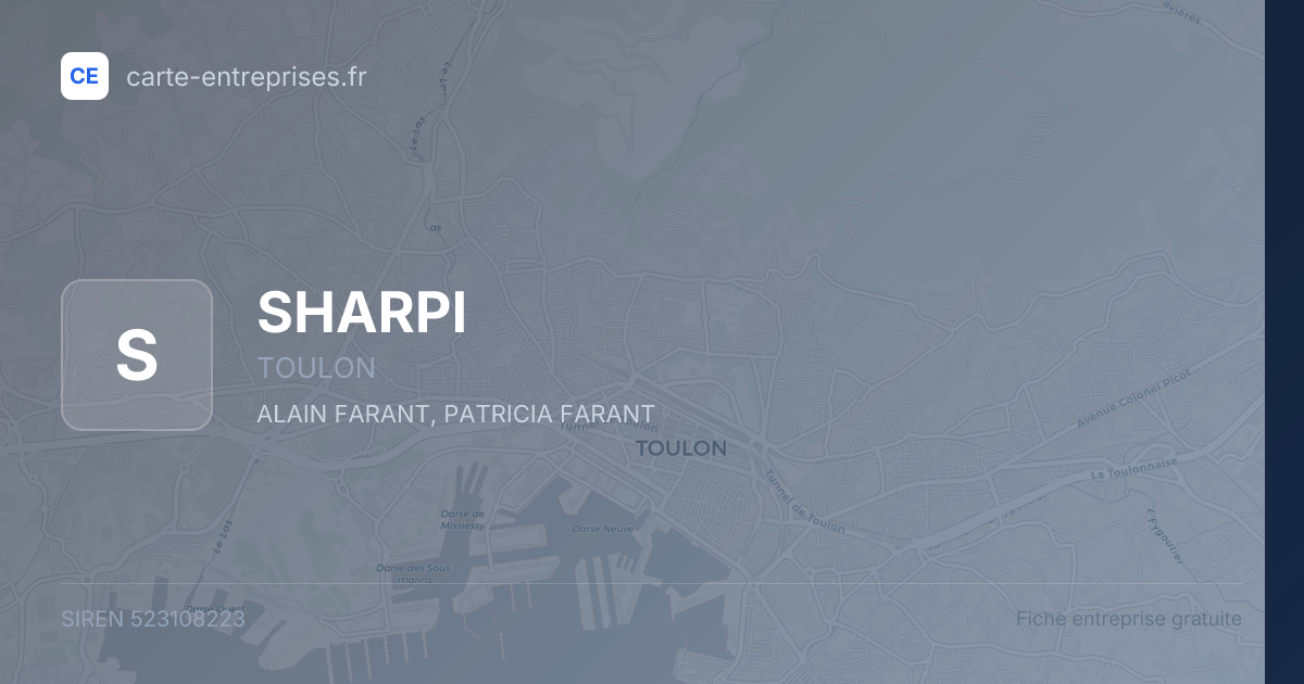 SHARPI — 523108223 — fiche entreprise