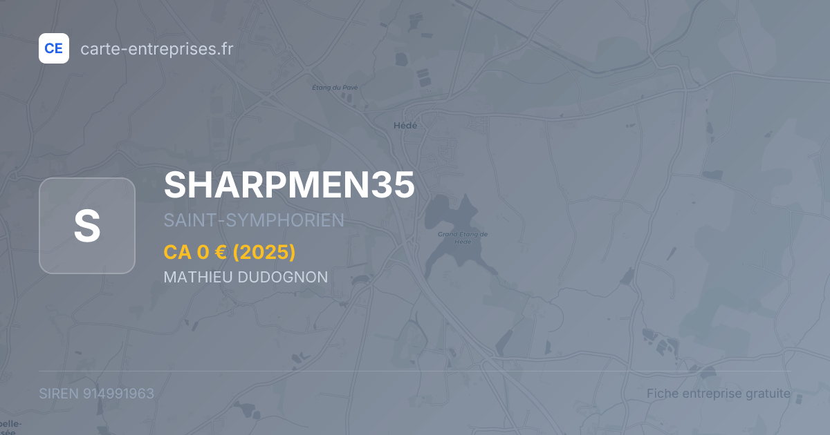 SHARPMEN35 — 914991963 — fiche entreprise