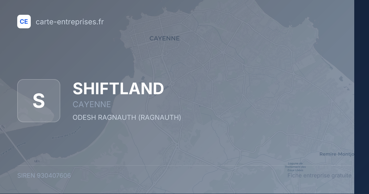 SHIFTLAND — 930407606 — fiche entreprise