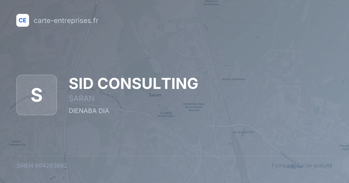 SID CONSULTING — 904263662 — fiche entreprise