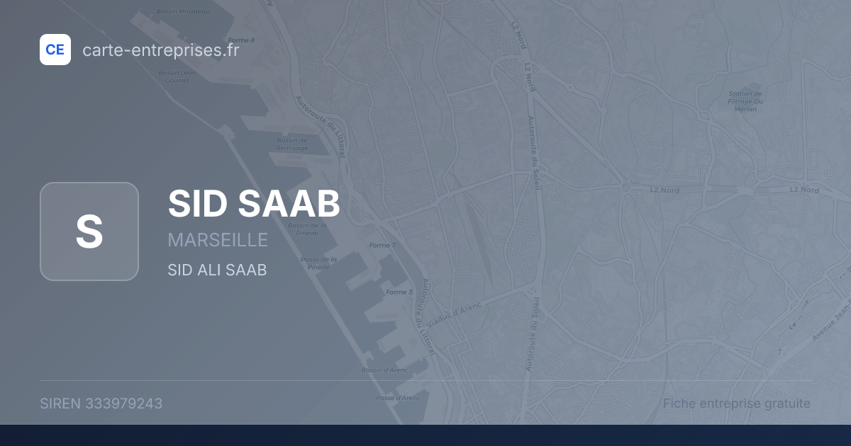 SID SAAB — 333979243 — fiche entreprise