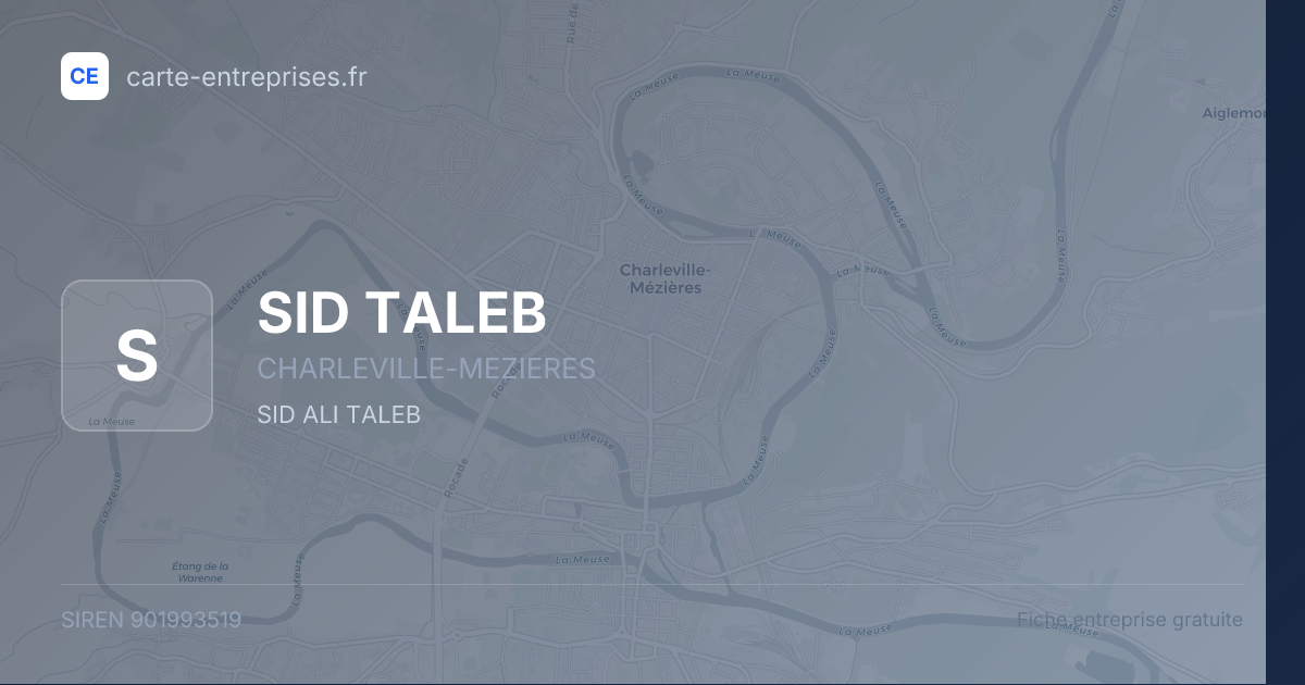 SID TALEB — 901993519 — fiche entreprise