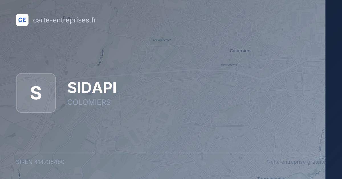 SIDAPI — 414735480 — fiche entreprise