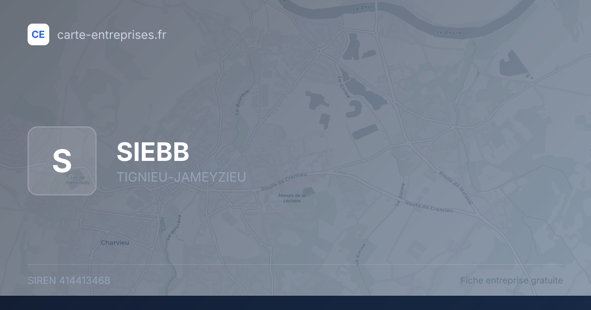 SIEBB — 414413468 — fiche entreprise
