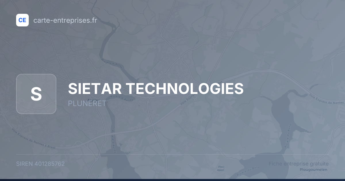 SIETAR TECHNOLOGIES — 401285762 — fiche entreprise