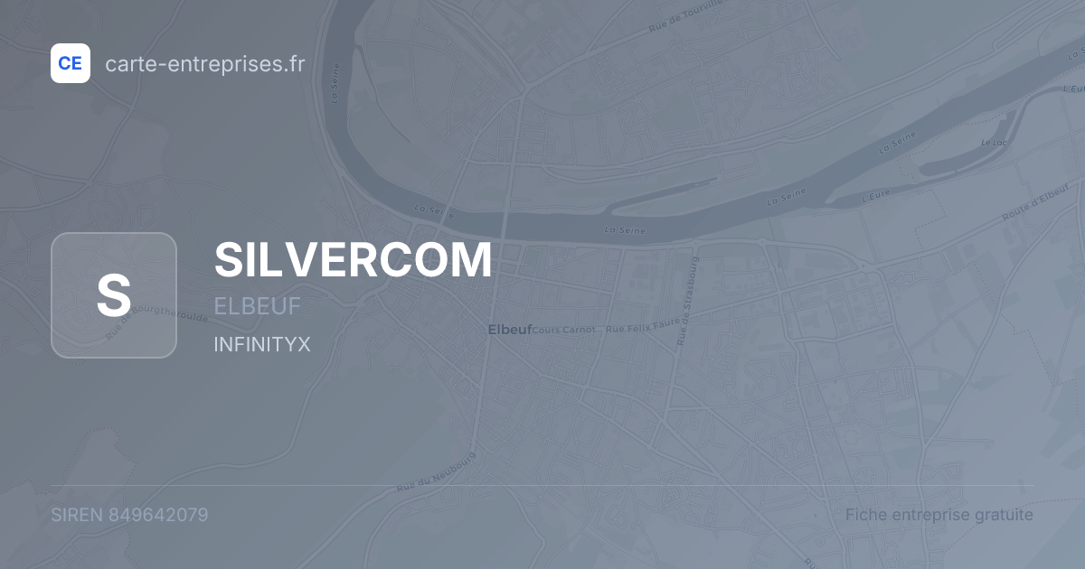 SILVERCOM — 849642079 — fiche entreprise
