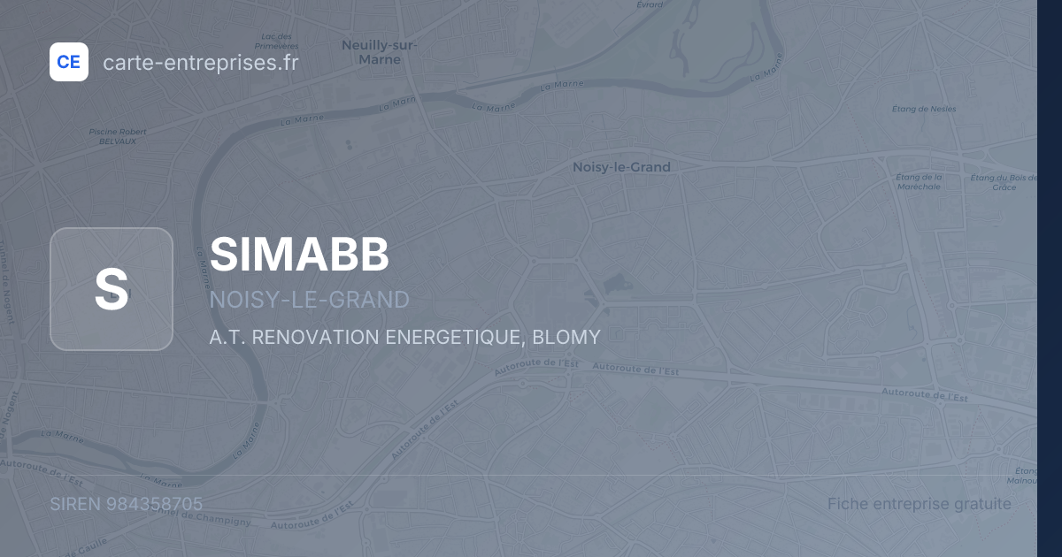 SIMABB — 984358705 — fiche entreprise
