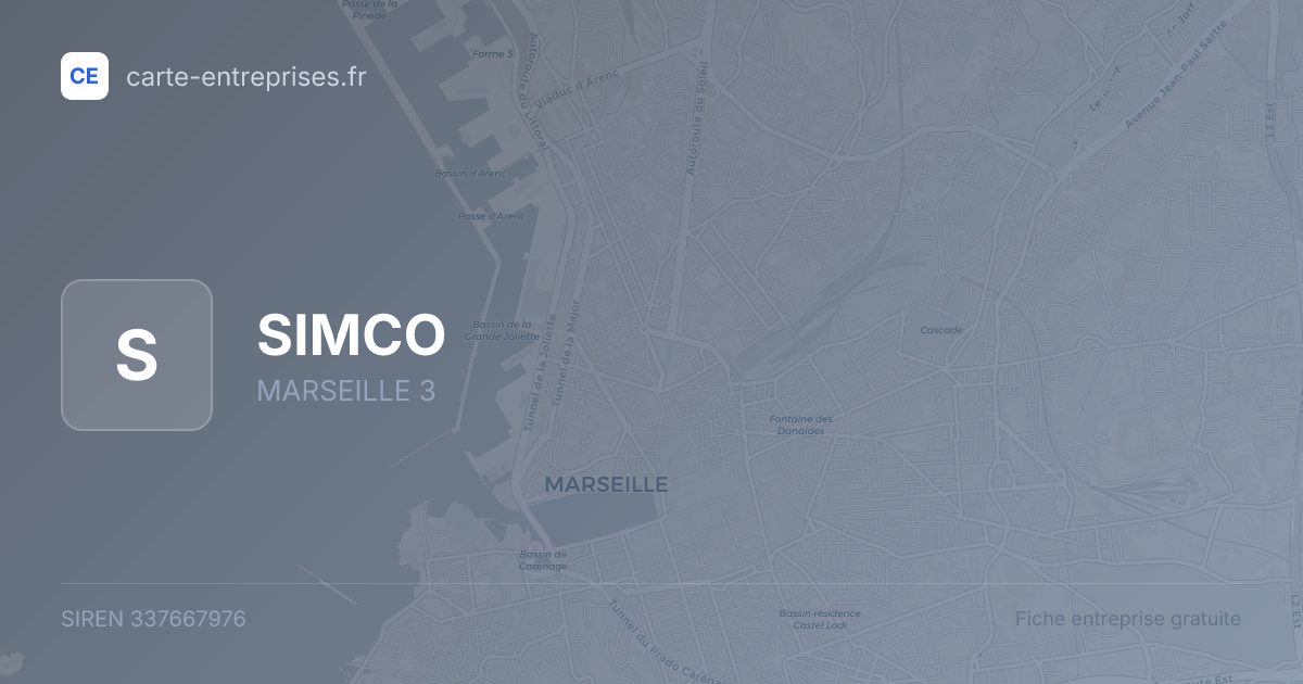 SIMCO — 337667976 — fiche entreprise