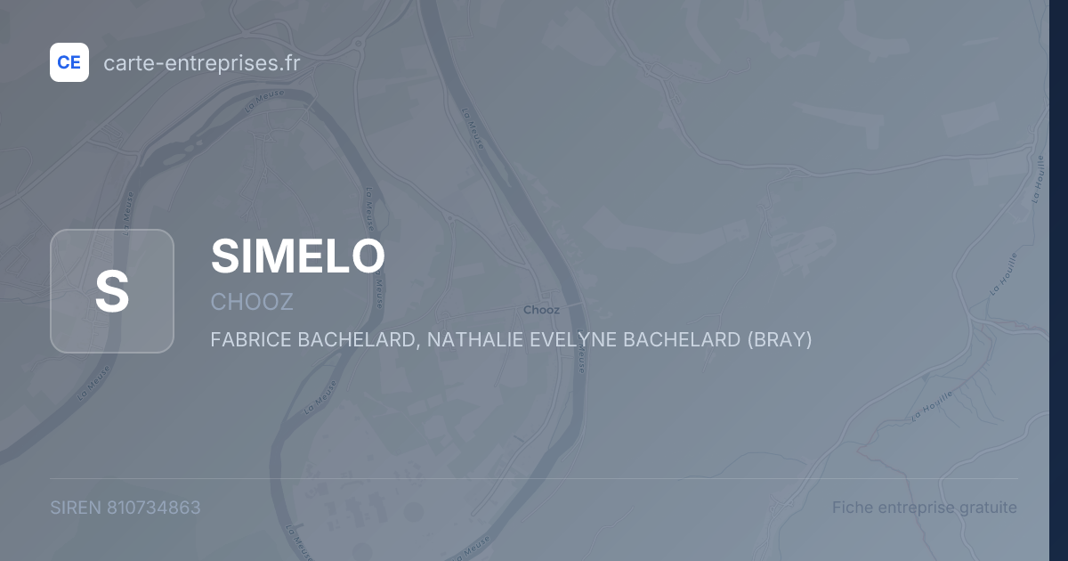 SIMELO — 810734863 — fiche entreprise