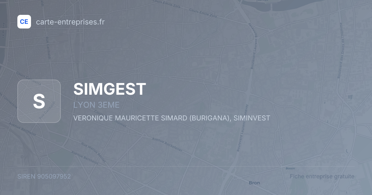 SIMGEST — 905097952 — fiche entreprise