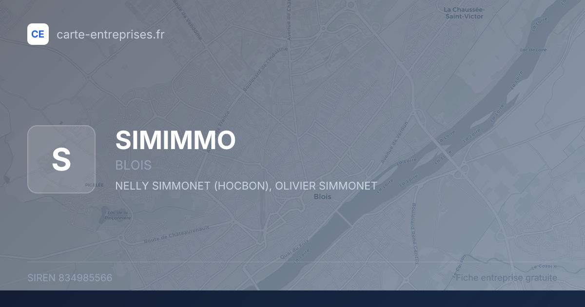 SIMIMMO — 834985566 — fiche entreprise