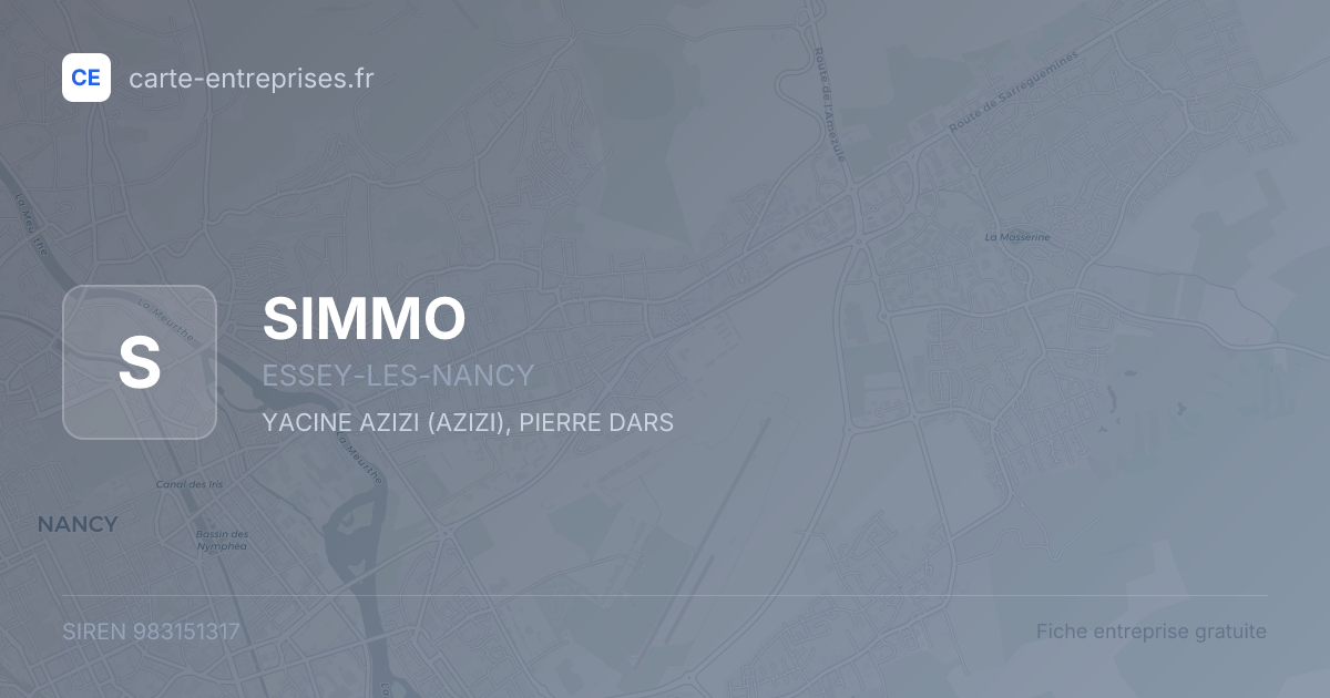 SIMMO — 983151317 — fiche entreprise