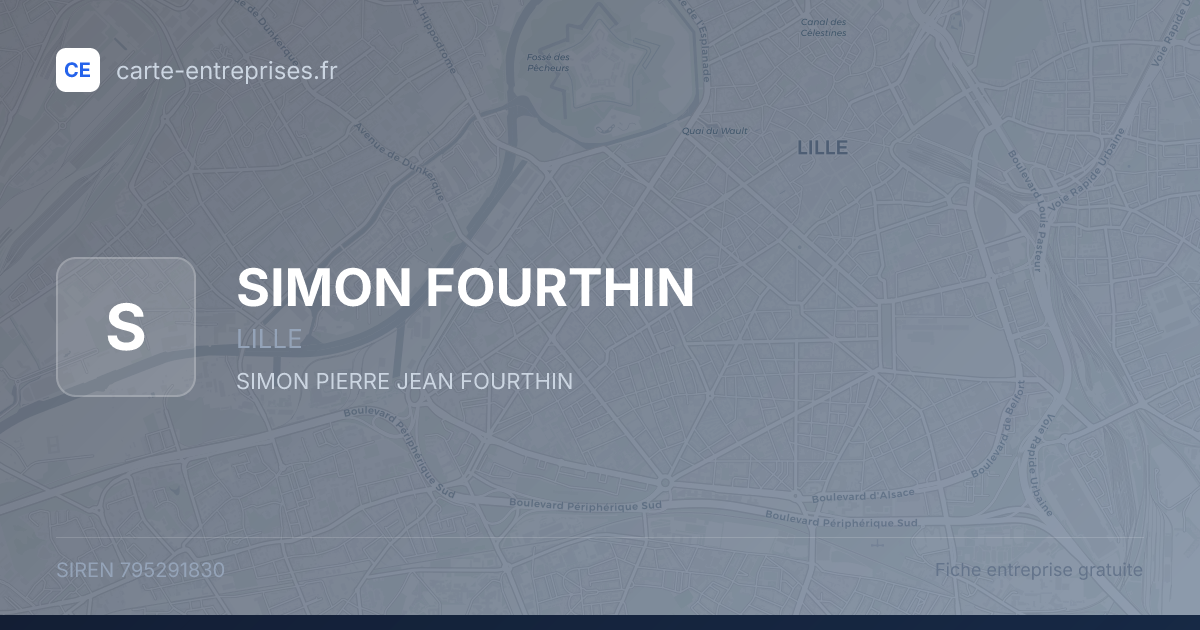 SIMON FOURTHIN — 795291830 — fiche entreprise