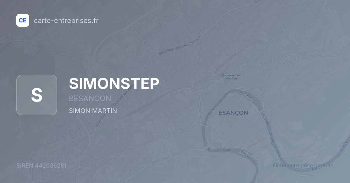 SIMONSTEP — 442036281 — fiche entreprise