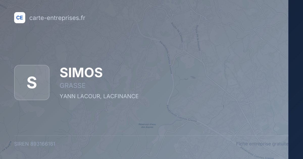 SIMOS — 893166181 — fiche entreprise