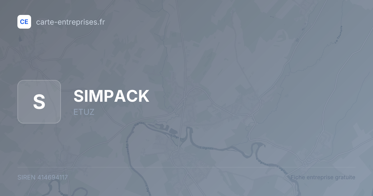 SIMPACK — 414694117 — fiche entreprise