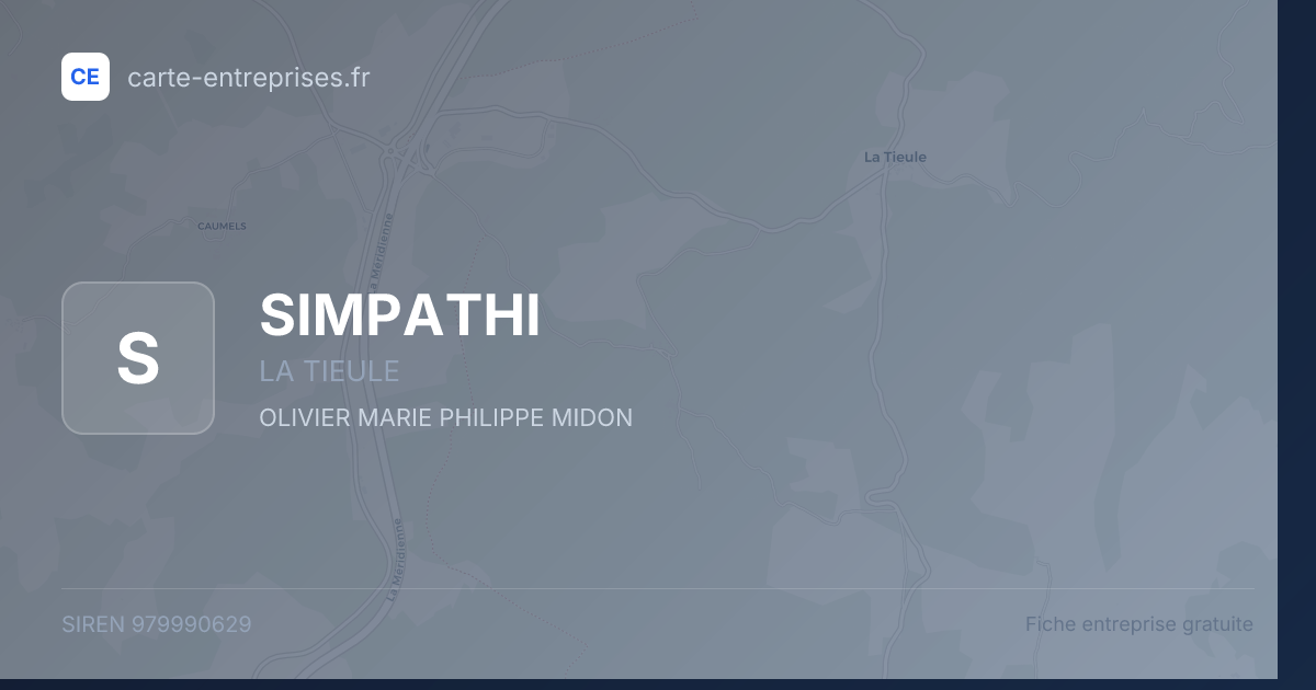 SIMPATHI — 979990629 — fiche entreprise