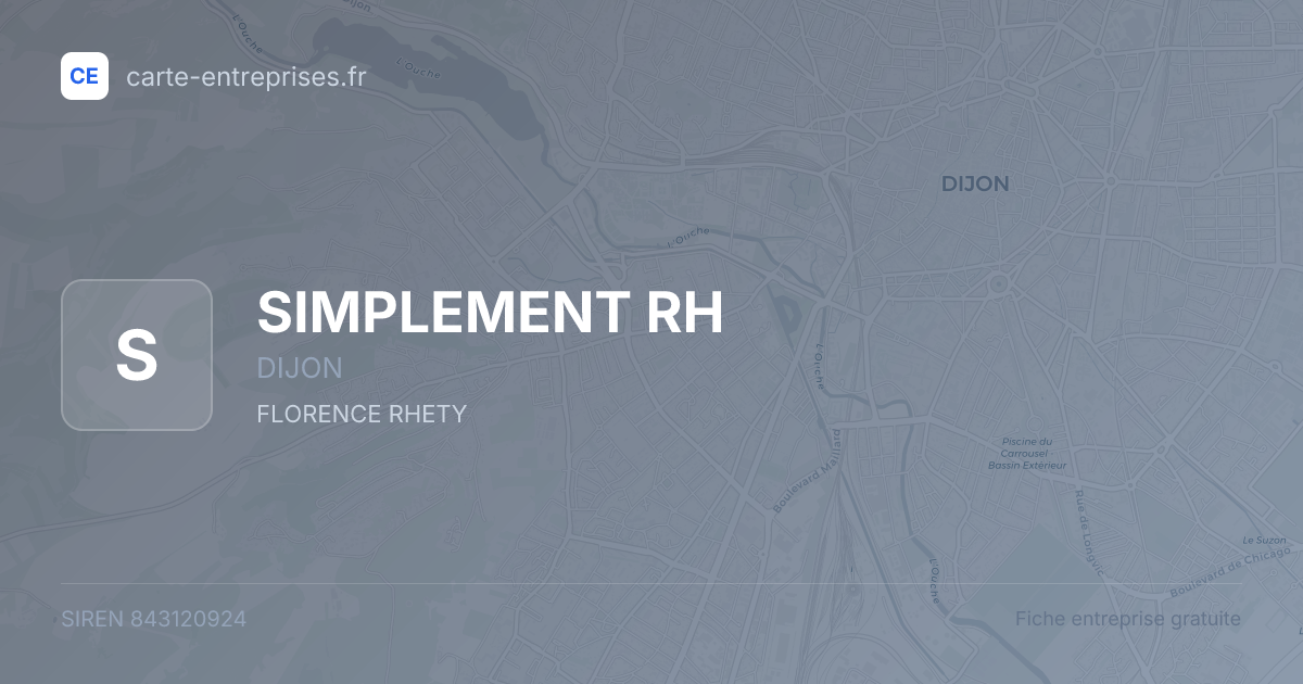 SIMPLEMENT RH — 843120924 — fiche entreprise