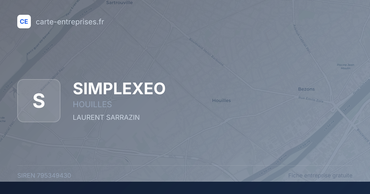 SIMPLEXEO — 795349430 — fiche entreprise