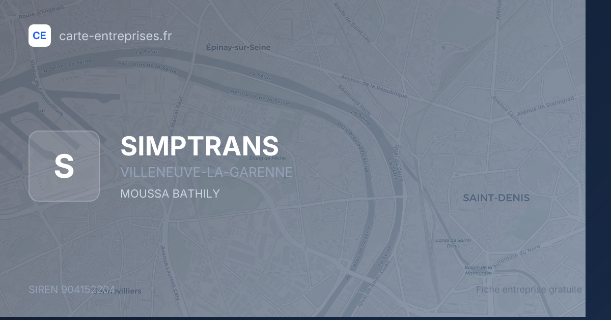 SIMPTRANS — 904152204 — fiche entreprise