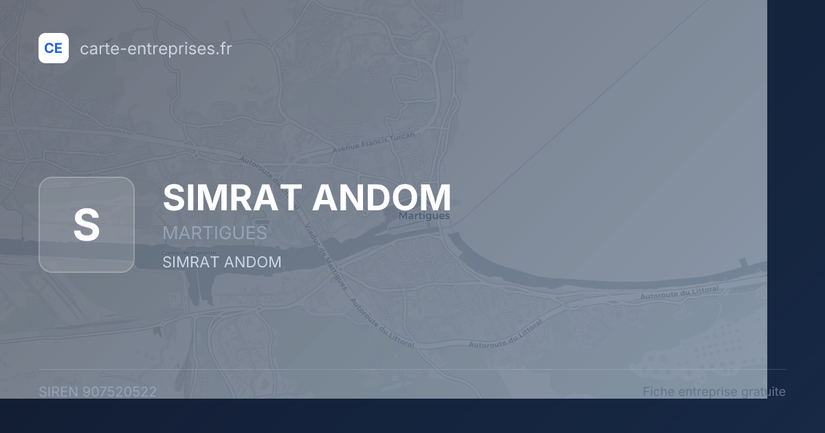 SIMRAT ANDOM — 907520522 — fiche entreprise
