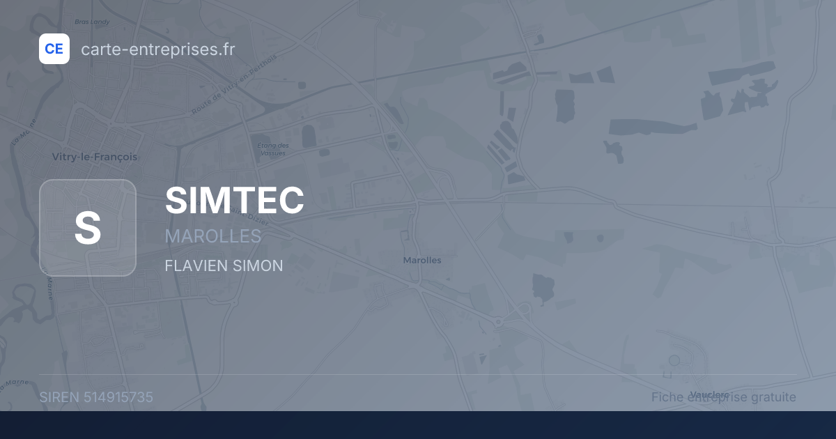 SIMTEC — 514915735 — fiche entreprise