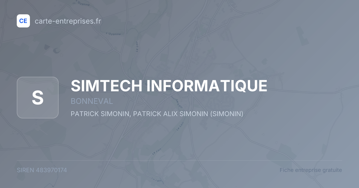 SIMTECH INFORMATIQUE — 483970174 — fiche entreprise