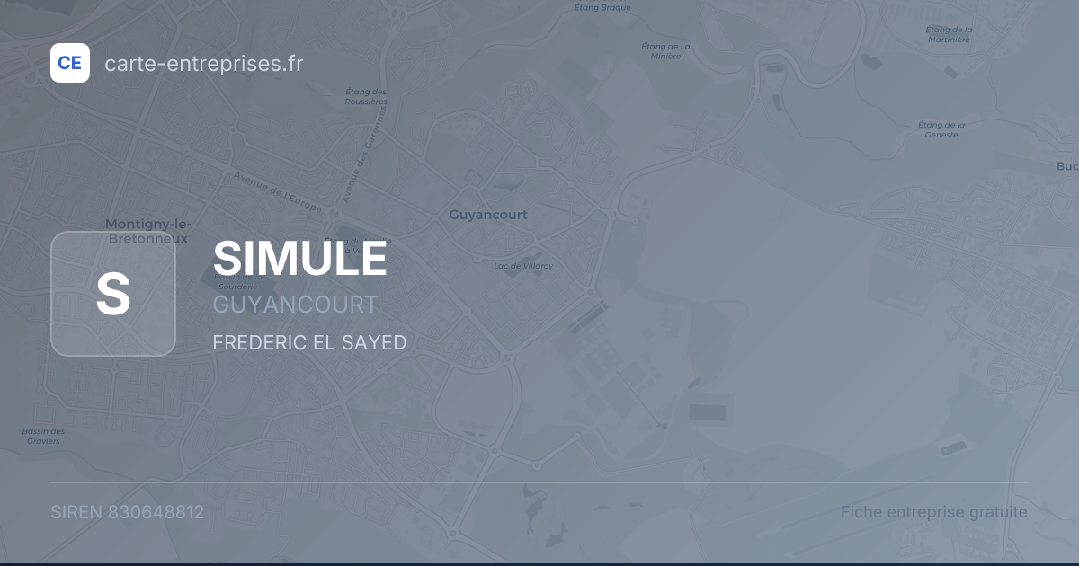 SIMULE — 830648812 — fiche entreprise