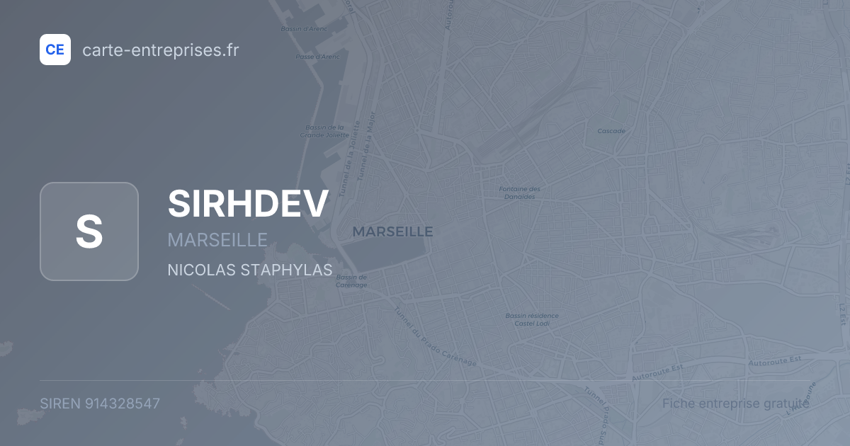 SIRHDEV — 914328547 — fiche entreprise