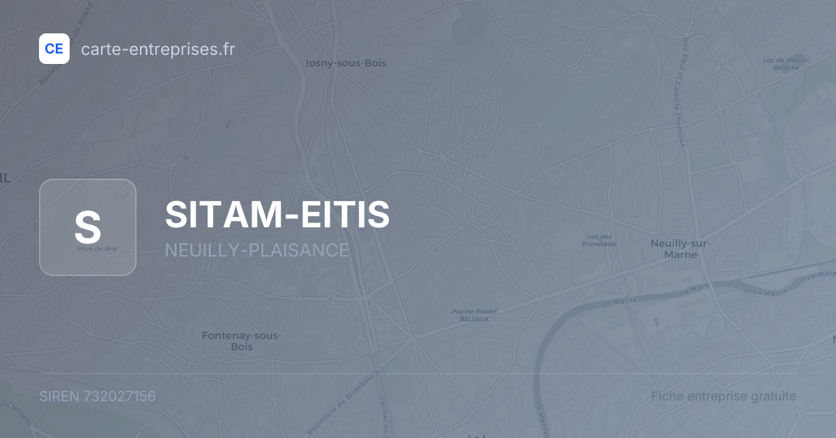 SITAM-EITIS — 732027156 — fiche entreprise