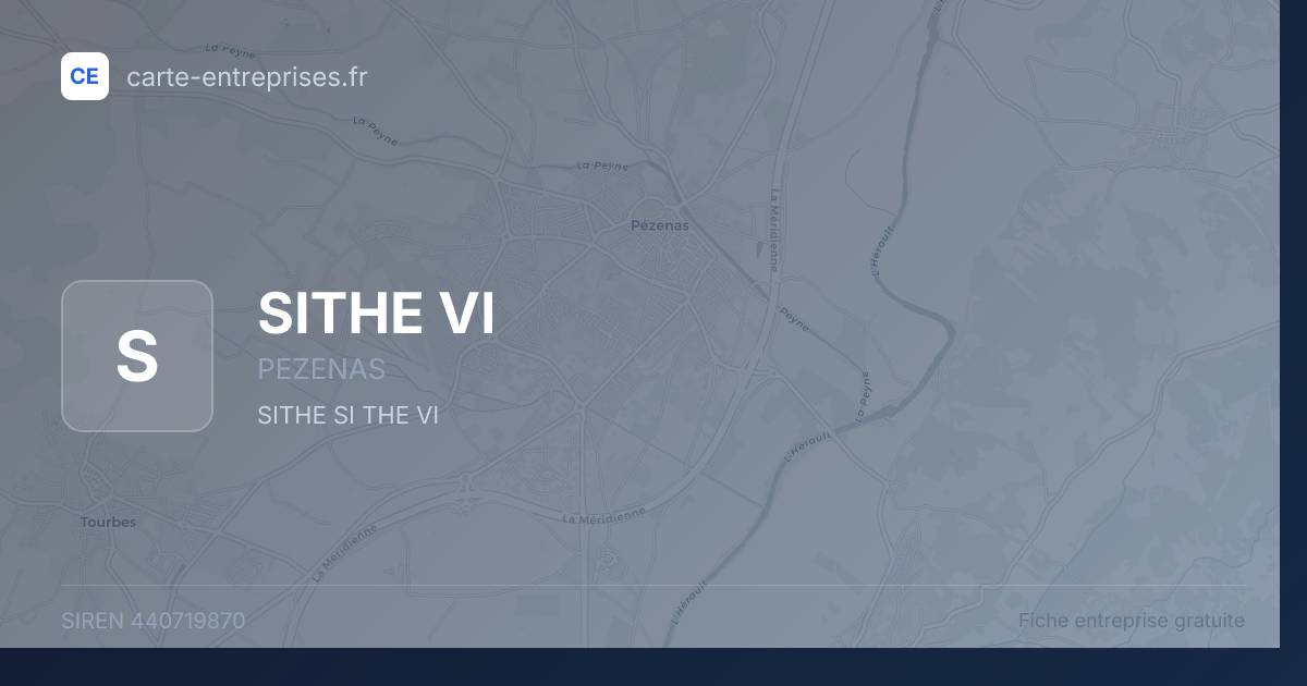 SITHE VI — 440719870 — fiche entreprise