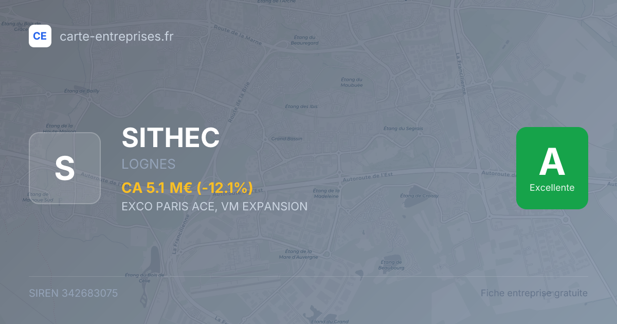 SITHEC — 342683075 — fiche entreprise