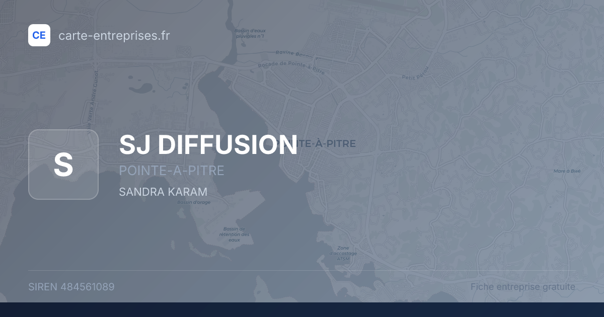 SJ DIFFUSION — 484561089 — fiche entreprise