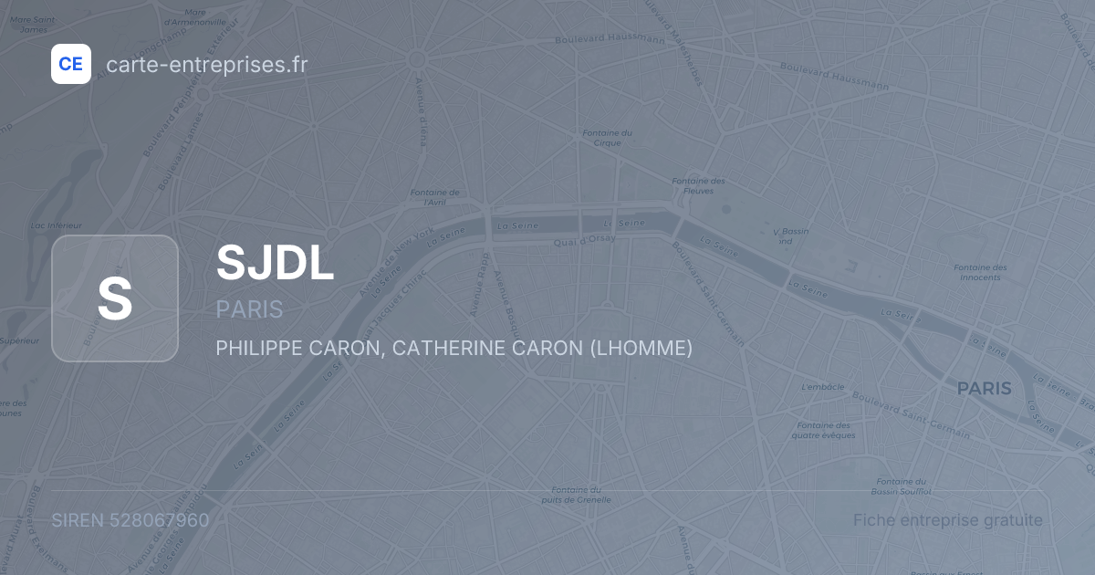 SJDL — 528067960 — fiche entreprise