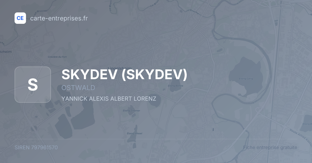 SKYDEV — 797961570 — fiche entreprise