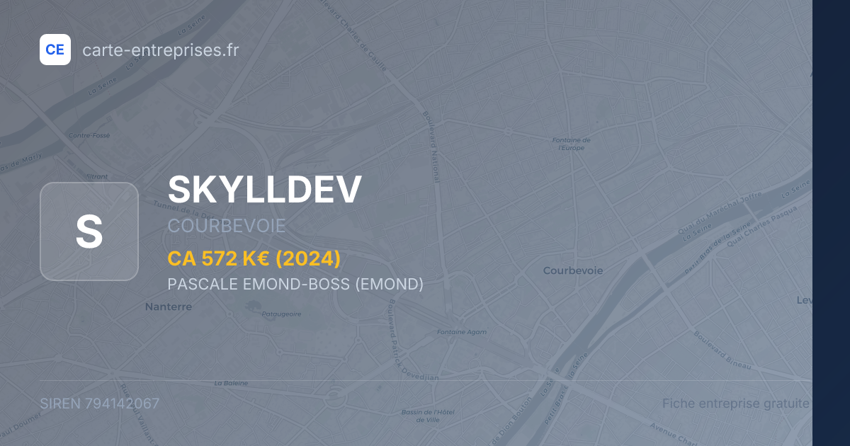 SKYLLDEV — 794142067 — fiche entreprise