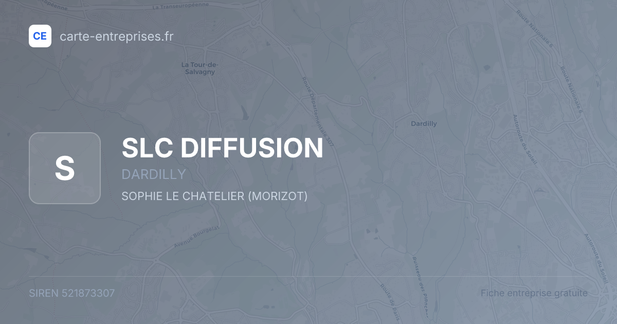 SLC DIFFUSION — 521873307 — fiche entreprise