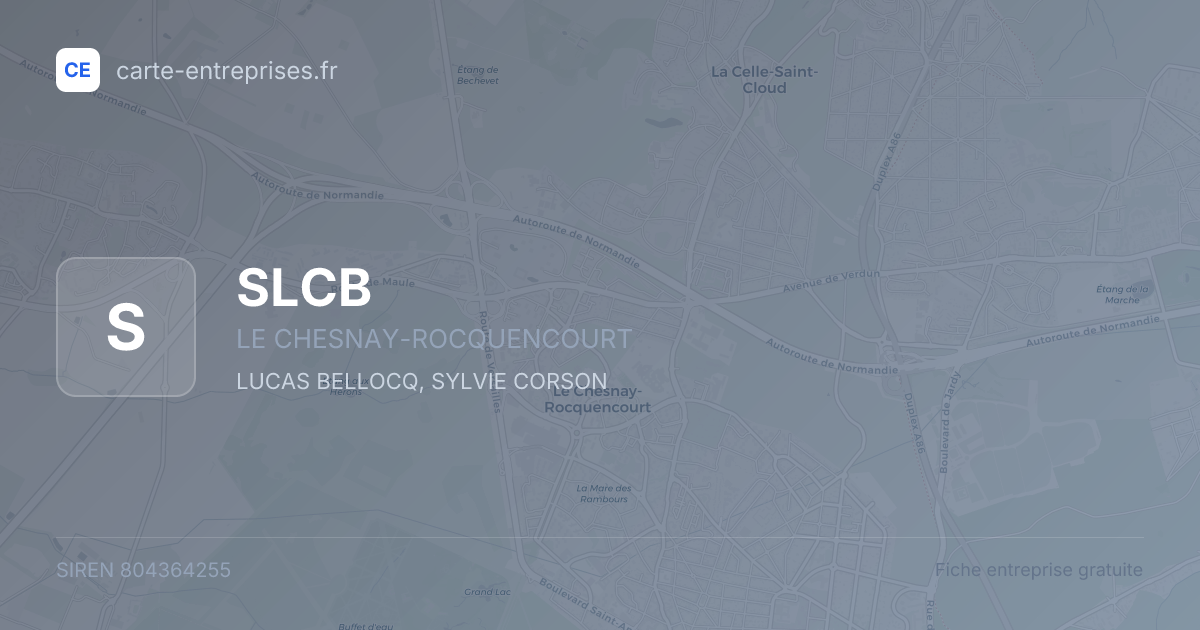 SLCB — 804364255 — fiche entreprise